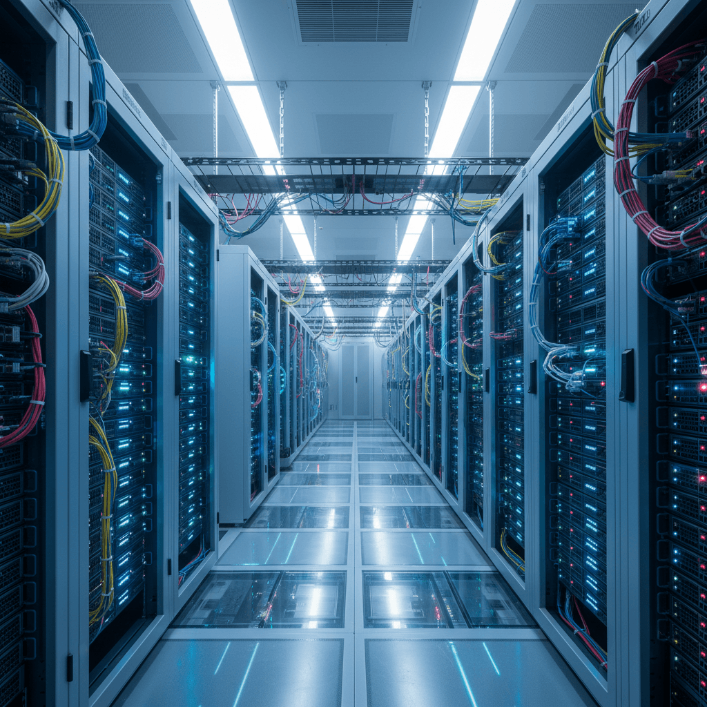 Data migration concept with clean server infrastructure